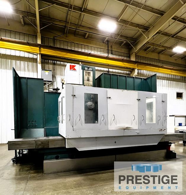 5.12" Kuraki KBT-13A, Fanuc 31i-A5, X-118", Y-90", 86" x 71" B-Axis Rotary Table, 60 ATC, TSC, Chip Blaster #43444