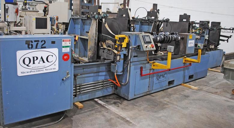 QPAC Q199HD-60-7 Heavy Duty 60" Crankshaft Lapping/Micropolishing Machine