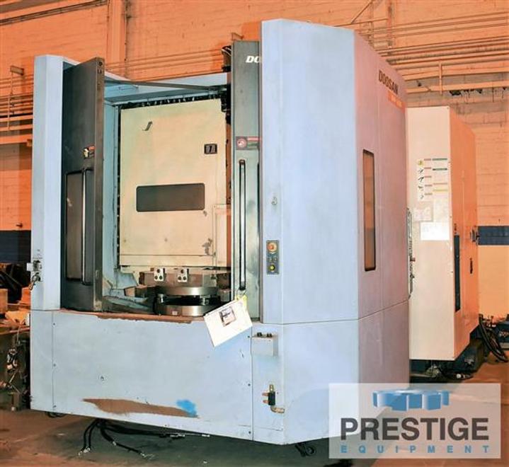 Doosan NHP6300, X-41", Y-35", 25" x 25",  2 APC, 1 Deg., 10,000 RPM, 90 ATC, Fanuc 31iMB, 2014, #32230
