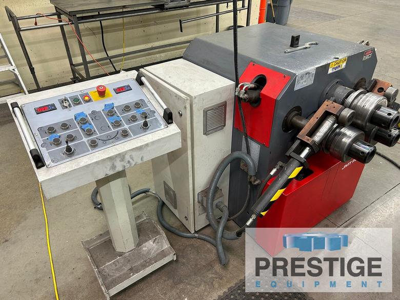JMT PBH-60, 2" x 2" x 3/8" Leg Out, 2" x 2" x 1/8" Square Tube, 7" Roll Dia., 3+2 HP, 17 FPM, #43591
