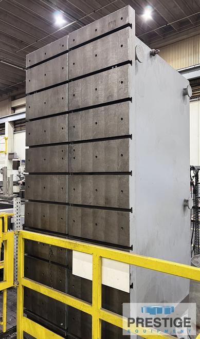 120" x 27.75" x 71.75" T-Slotted Angle Plates, 12" Centers, 1" x 1.75" T-Slot Dimension, Qty. 2, #32106
