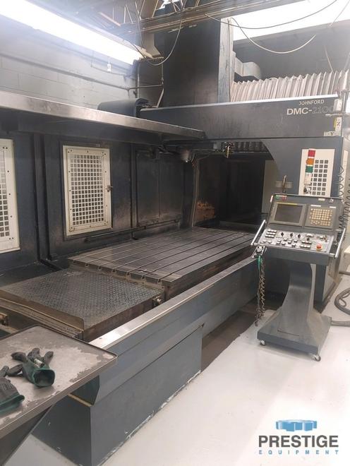 Johnford DMC-2100SH, X-83",Y-70", Z-32", 86.5" x 59" Table, 8,000 RPM, 24 ATC, Fanuc 18iMB CNC, 2003, #30794