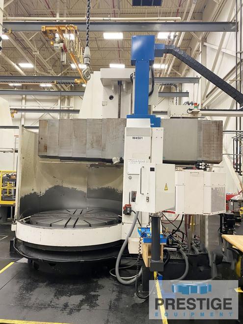 Toshiba TUE-15, 59" Table, 70" Swing, Fanuc Oi-TC, Ram with 12 Sta. ATC, 60 HP, Chip Conveyor, 2006, #43441