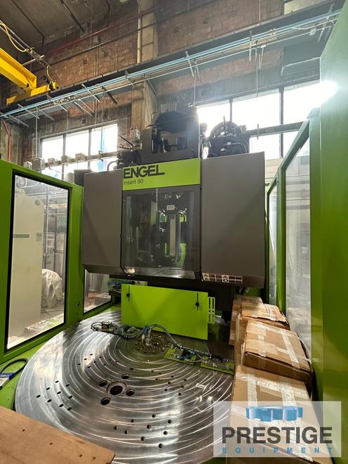 Engel e-insert 90 Rotary, 90 Ton Clamping Force, 13.8" Stroke, CC300 Control, RD 1600 Servo 2 Station RT,  2022, #43482