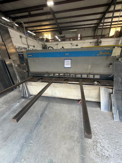 3/8" x 10', BAYKAL, #MGH 3100x10, 10'x 3/8, hyd., 39" PFOBG, 30 HP, 1998