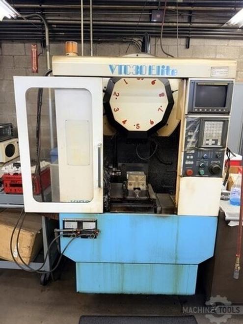 Kira VTC30 Elite CNC Vertical Machining Center, Fanuc 21-M Control, 20” x 14” x 12” Travels, 10 ATC