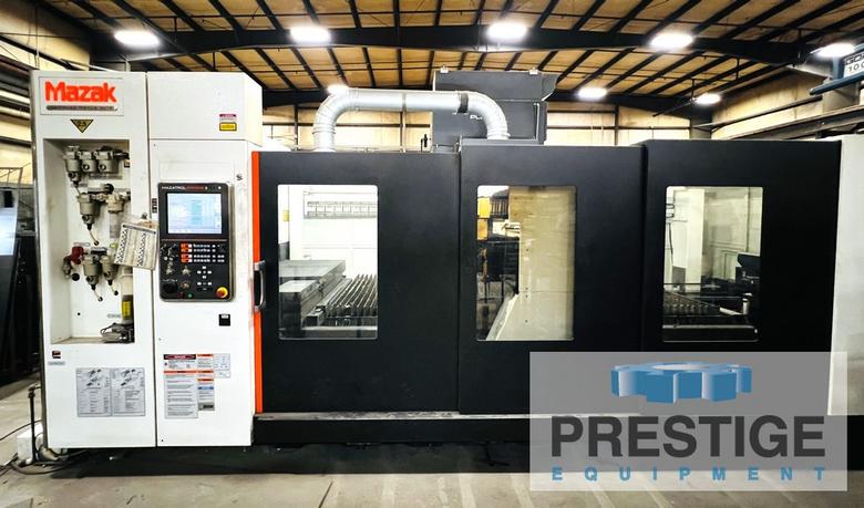 Mazak Optiplex Nexus 3015 CO2, 2.5 KW, Dual Pallet, 60" x 120" Max. Workpiece, Dust Collector, Chiller, 2015 #43132