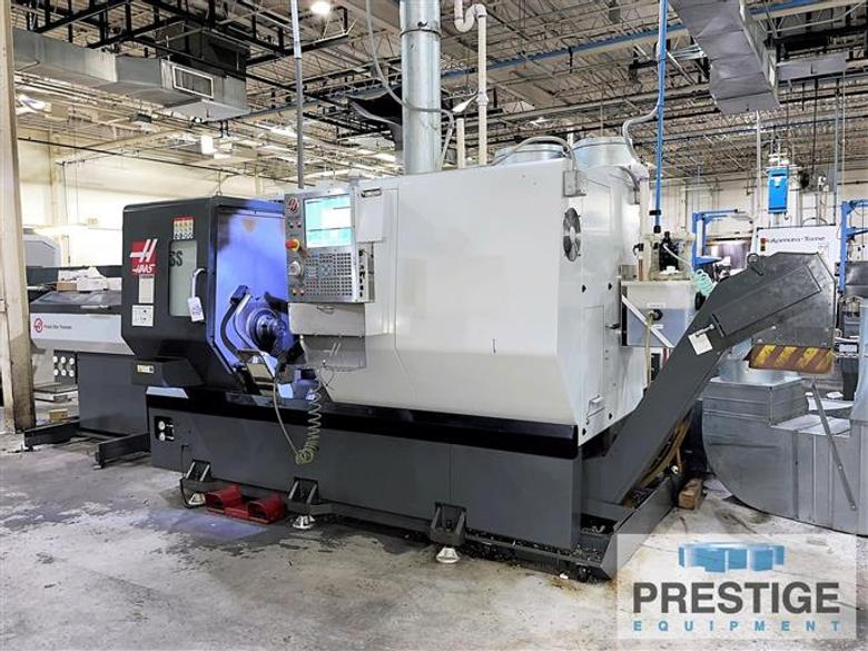 Haas DS-30SS, 31" Swing, Sub-Spindle, 12-Pos. Turret, 4800 RPM, Bar Feed, 1000 PSI Coolant, Haas CNC, 2016, #32282