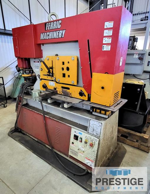 Ferric HIW-125, 125 Ton Punch, .625" x 2.25" Punch Dia, 6" x .750" Shear Cap., 2015 #43265