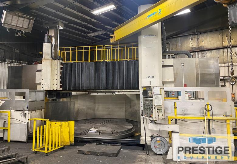 118" HNK VTC 30/40 CNC, 2-Rams, 157" Swing,  59" Work Height, ATC, Chip Conv, 80 RPM, 100 HP, Fanuc 18i, #32065