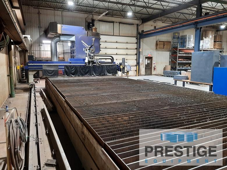 Messer Titan 12/8P, 12' x 54' Table, Messer Global CNC, 5-Axis Bevel Head, Hypertherm HPR400XD, Dust Collector, #43893
