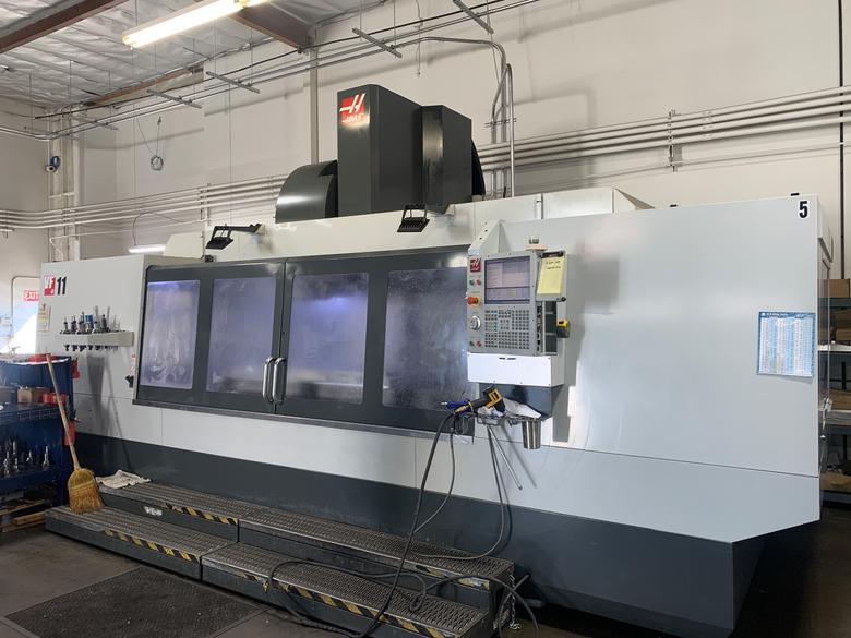 2019 HAAS VF-11/50, 4th Axis Ready, Probing, High Speed Machining