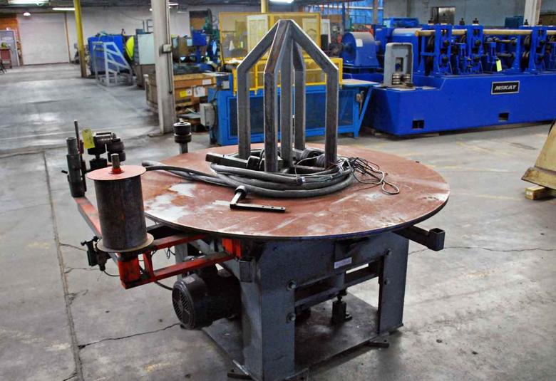 5,000 Lb. MARIAN Pallet-Type Uncoiler