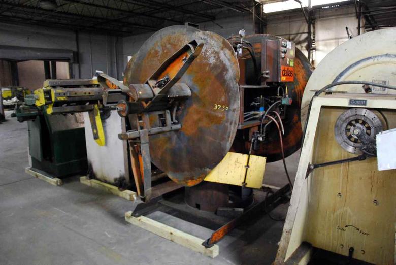 4,000 Lb. x 18" DALLAS #CODE-07141 Double Uncoiler