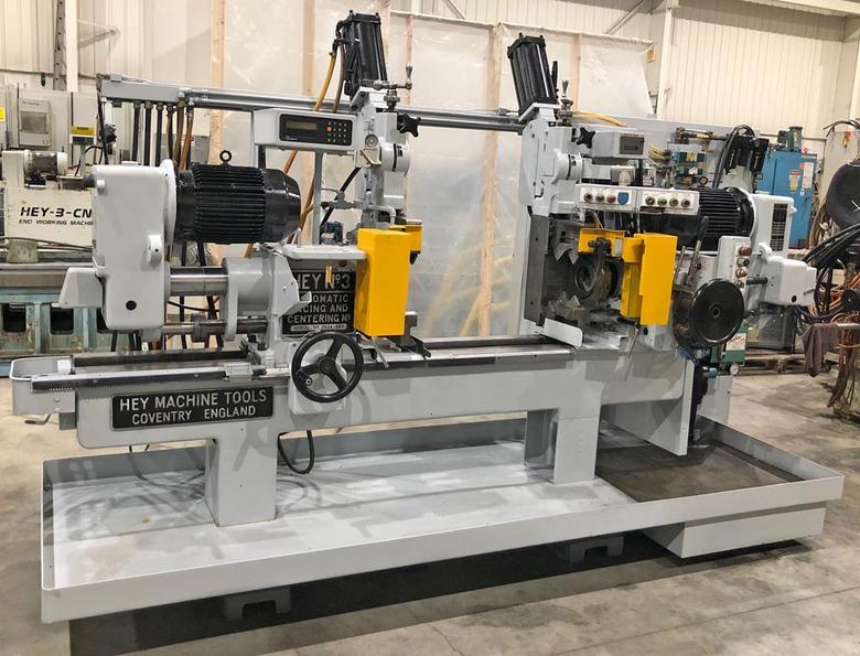 Hey No. 3 8" X 51" Facing & Centering Machine