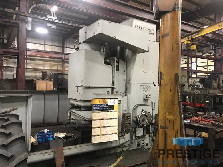 60" Mattison Model 60 Rotary Surface Grinder, 72" Swing, 36" Under Wheel, Neutrofier, 150 HP, #31668