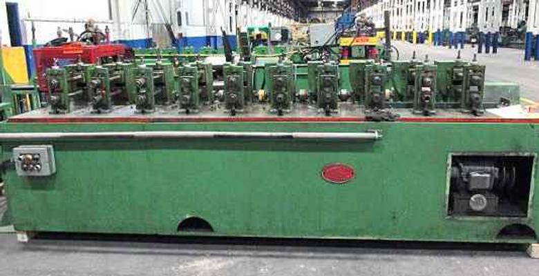 10 Stand x 1-1/4" x 10" B&K/MV Rollforming Line