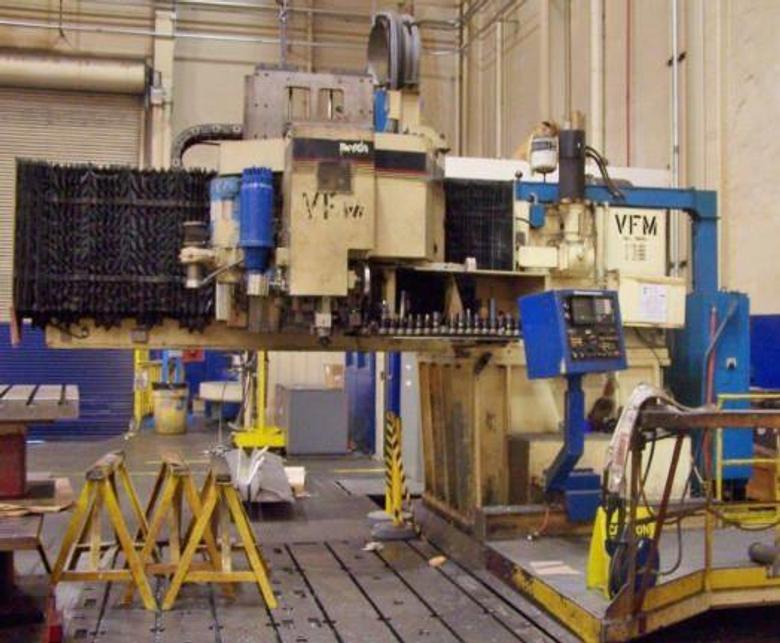 Monarch CNC Travelling Gantry, ATC, 72" x 192" Capacity 15 HP, 3200 RPM,'80 Fanuc 11M, #23737