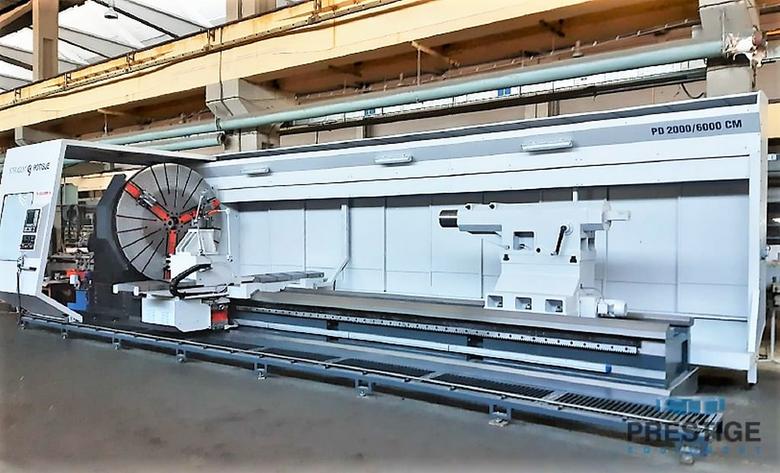 78" x 236" PD 2000/6000CM, 63" O.C, 500 RPM, 44" Bed Width, 55,000 Lb Weight Cap., Fagor 8055 CNC, 2021, #31643