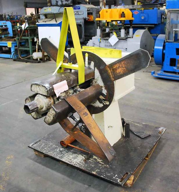 2,500 Lb. x 18" AMERICAN STEEL LINE #70 Single Uncoiler