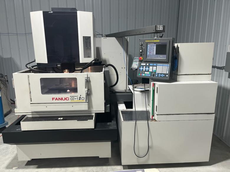 Fanuc Alpha 1iC Wire EDM *Beautiful Condition*. Under Power!