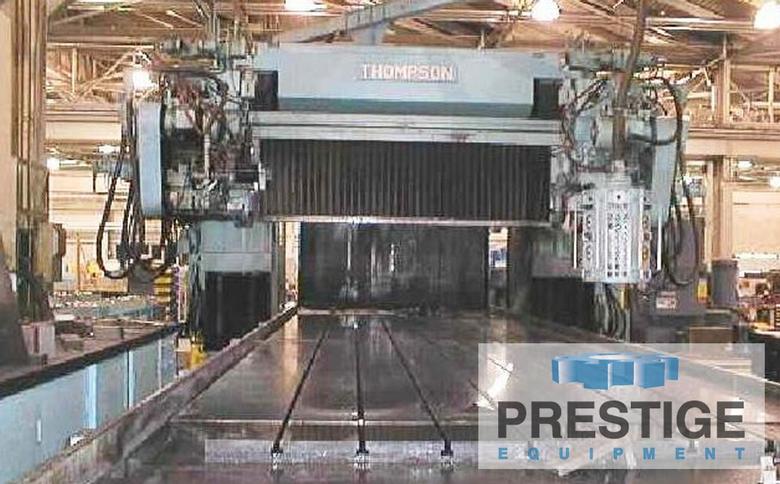 108" x 259" Thompson, Double Column Way Grinder, 43" Under Wheel, 90" x 249" Table, #32902
