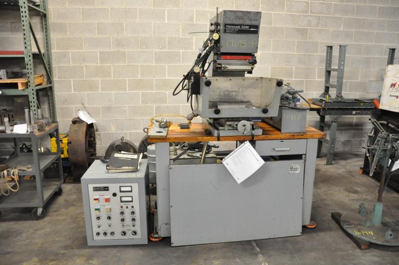 20 AMP HANSVEDT RAM TYPE EDM, BENCH TOP