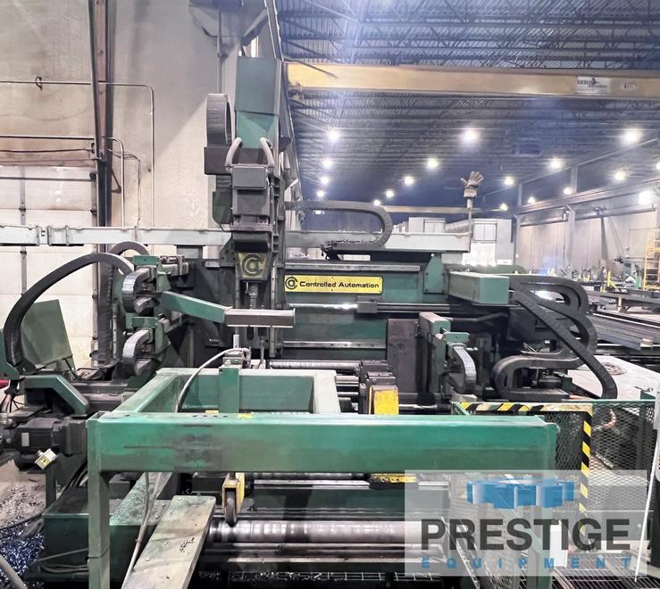 Controlled Automation DRL-348TC Beam Drill, 3-Spindles With ATC, 2100 RPM, 2015 Yaskawa Drives, 2009 #32361