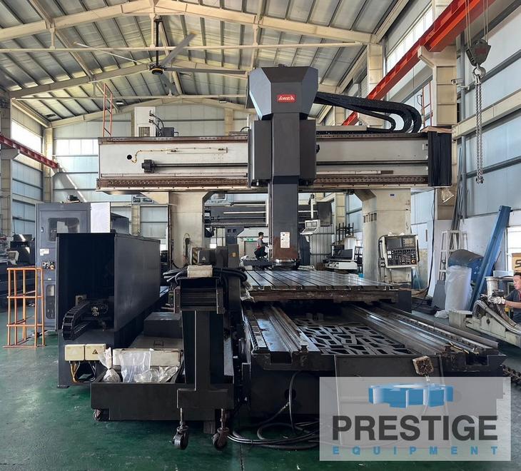 AWEA HVM-5032, 5-Face, X-197", Y-153", 126" B/C, Fanuc 18i, 60 ATC, Rt. Angle Head, Universal, Hd, TSC, 2012, #43071