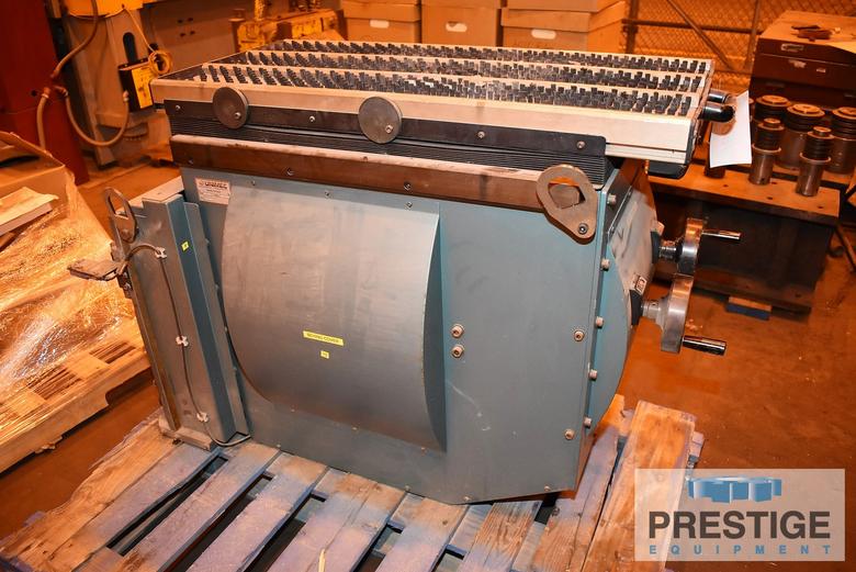 Salvagnini Sheet Support Followers, 43" x 28" x 33", Brush Table Size 35" x 17", Automatic Tilitng, Brand New, #32033