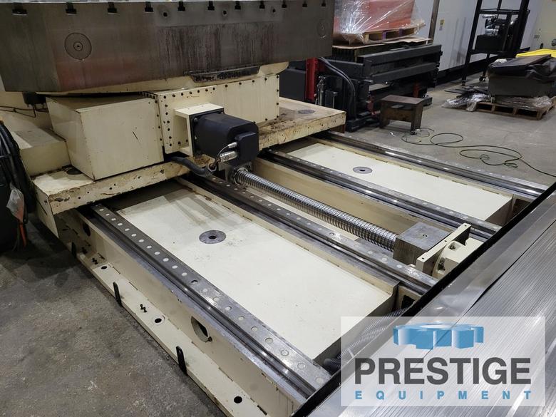 Rusach 96" x 96" Infeeding CNC Rotary Table w/96" Infeed, 1 Degree Indexing, Multi Axis Control, 2013, #43138