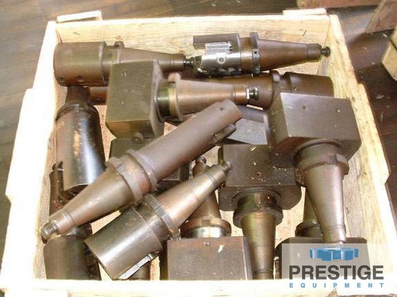 Giddings & Lewis CNC Vertical Boring Mill , #60 Taper Tool Holders, (10) I.D.  & (13) O.D Available, #15186