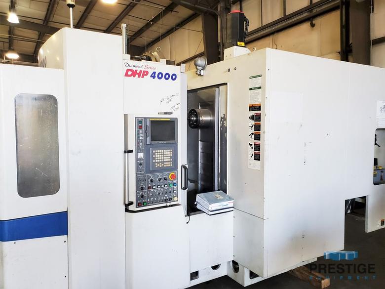 Daewoo DHP400, X-23.6", Y-22", 15.7" Pallets, Fanuc 18i-MB, 60 ATC, 2005, #30998