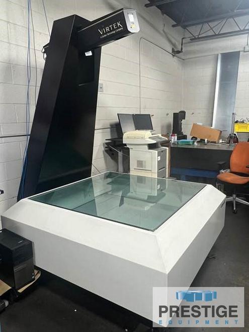 Virtek Flat Parts Laser Inspection Machine, 48" x 48" Table Size, Software, Laser QC AFM Frame/Projector, 2015, #32296