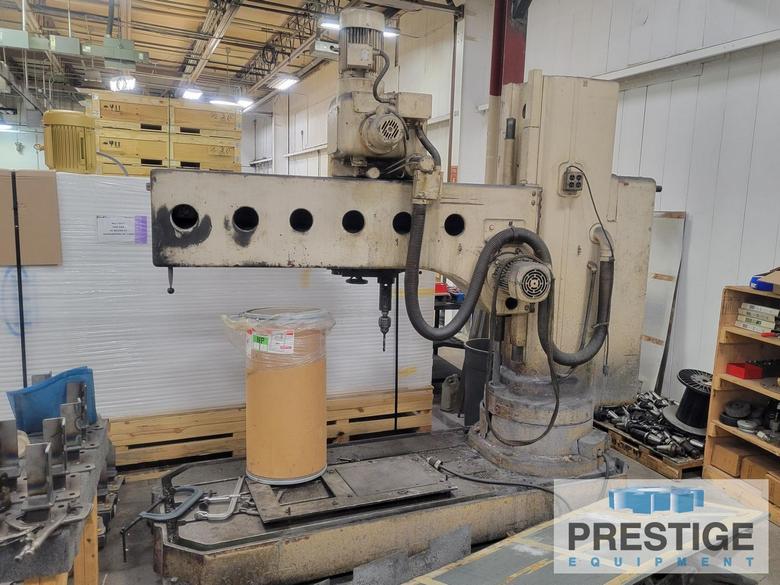 MAS VR5S Radial Arm Drill, 5'8" Arm, 18" Column, 28-2500 RPM, #32434