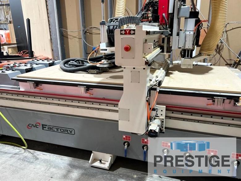 CNC Factory Sidewinder XPR, 48" x 96" Vacuum Table, X-49", Y-97", Z-11.5", 12-ATC, 2018, #43128