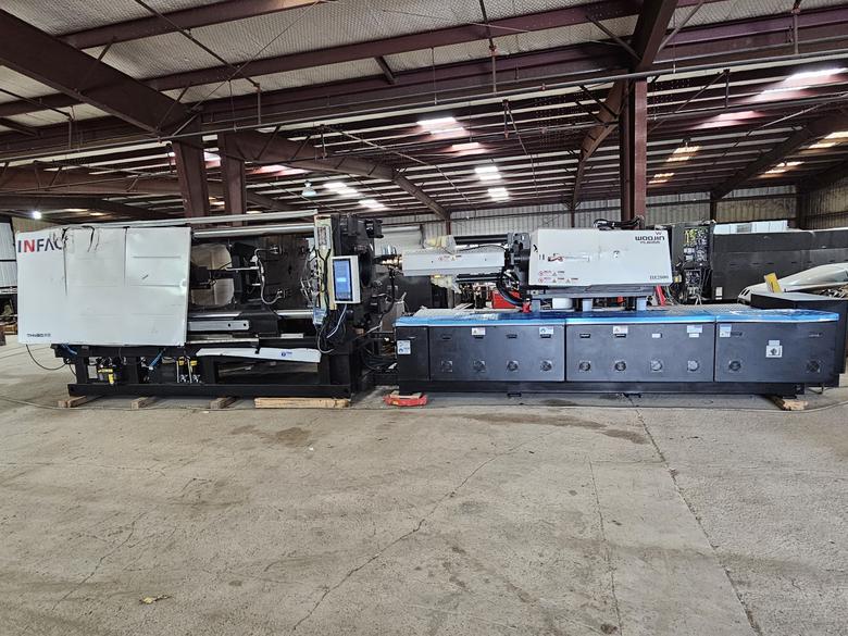2023 WOOJIN PLAIMM 480 TONS TH480A5 INJECTION MOLDING UNIT END OF YEAR SALE $39,500