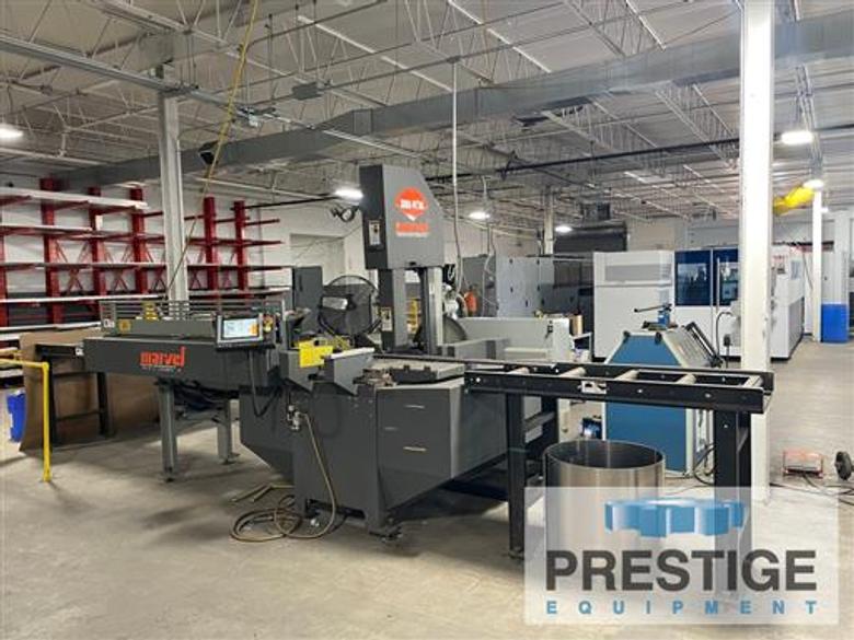 Marvel 380A-PC-60, 15" x 20" capacity, PC3 Programmable control, bar feed w/48" stroke,  2017 #43806