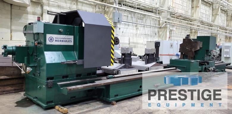 Hercules 61" x 275" CNC Roll Lathe, 280 HP, 4-Pos.Turret, Fanuc 31 CNC, #32948