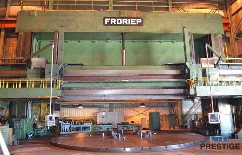 393"/590" Schiess Froriep, 2-Rams, 196" Under Rail, 220 Ton Weight Capacity, 250 HP, Siemens 840D Rebuilt '99 #25078
