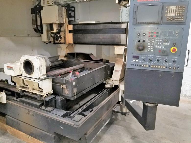 2500 Watt Mazak  Space Gear U44, 50" x 50", Mazak/Fanuc L-64 CNC, 2014, #30393