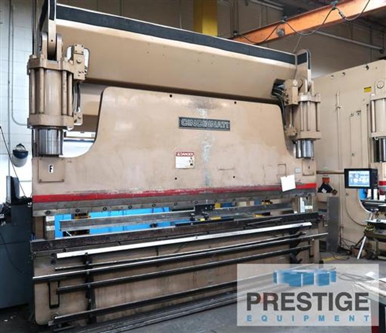 Cincinnati 350CBII-12,  350 Ton, 168" OA, 150" BH, 16" Stroke, 3-Axis PC Based Touch Screen Control (2015), 1997 #43097