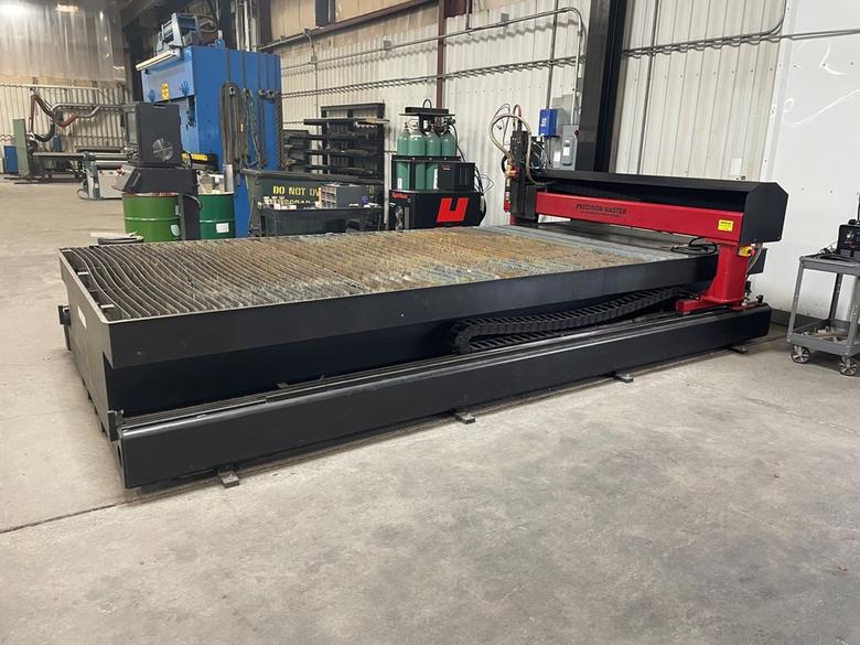 ADVANCED CUTTING SYSTEMS CNC PLASMA CUTTER, 6' X 12', NEW 2013