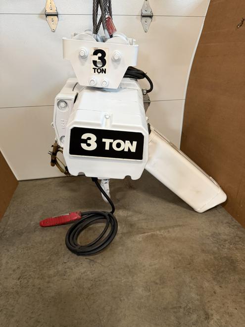 3 TON COFFING ELECTRIC CHAIN HOIST ECT6010-20FT