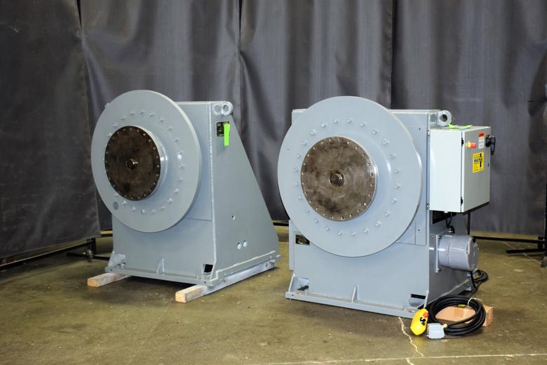 Rebuilt Koike Aronson HTS-20 20,000 lb. Headstock Tailstock Set