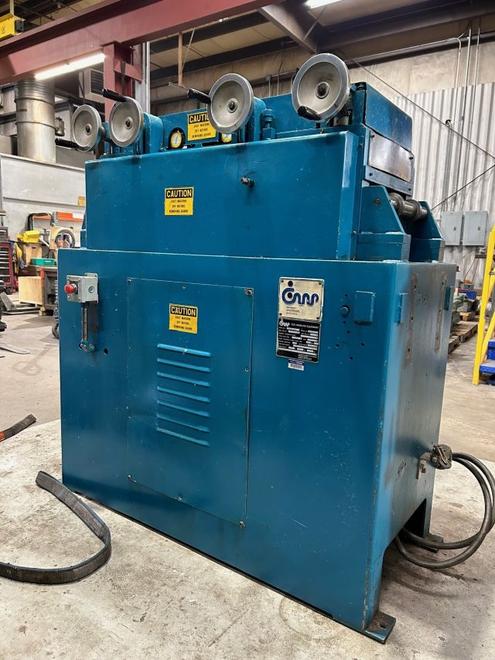 CWP Stock Straightener, Model 12 TCS 17, S/N 16817, 12" Max Width, 0.125" Max Thickness in mild steel, STK# 1543