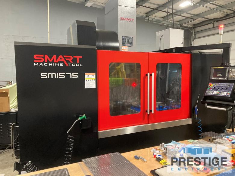 Smart SM1575 VMC, X-59", Y-29.5", Fanoc OiMF CNC, 36 ATC, TSC, Probe, 12,000 RPM, 4th Axis Prep, 2020, #31921