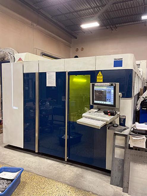 Trumpf TruLaser Model 5030 5'x10' 5000 Watt CNC Fiber Laser- Year 2012- #3222
