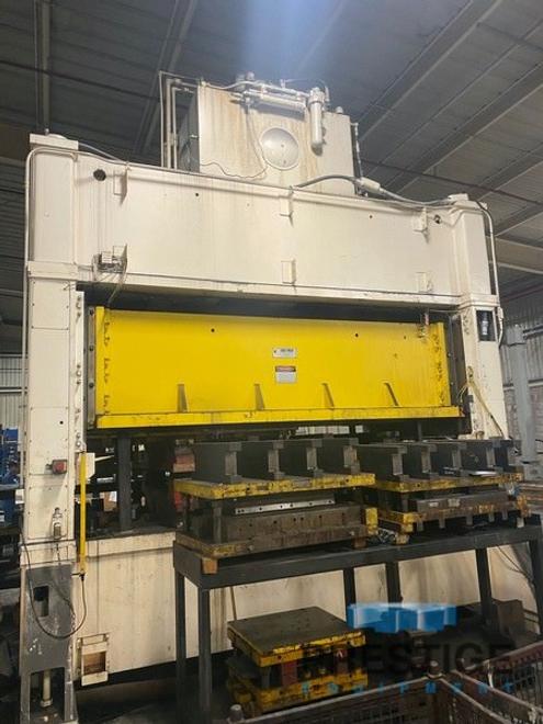 200 Ton Eagle SH4-200-140-80, 140" x 80" bed, 12" stroke, 24" shut height, 2004 #30689