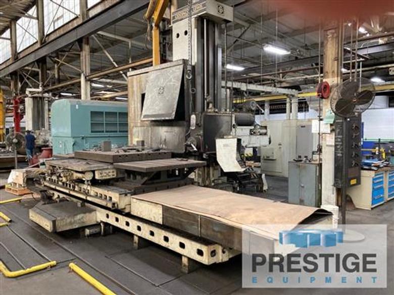 6" Giddings & Lewis G50TX, 60 ATC, X-120", Y-91", 120" x 60" Table, 48" x 60" B-Axis, 3K RPM, 40 HP, G&L 8000 #43777
